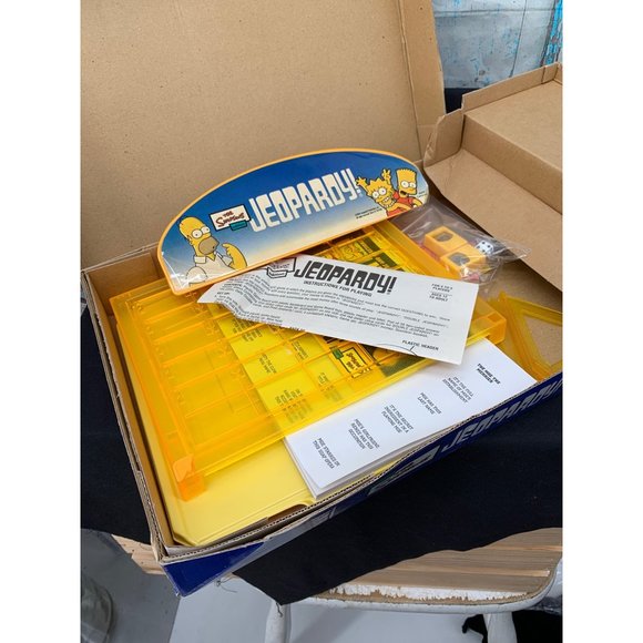 Simpsons Jeopardy Game **Missing 2 clickers, 2003 Edition, Pressman Toy Co - Picture 4 of 5
